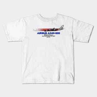 Airbus A340-600 - Etihad Airways "Abu Dhabi Grand Prix 2009" Kids T-Shirt